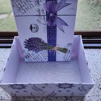 Scatola decorata idea  confezione per Natale