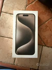 Iphone 15 Pro da 256gb Titanio Naturale