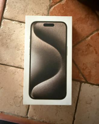 Iphone 15 Pro da 256gb Titanio Naturale