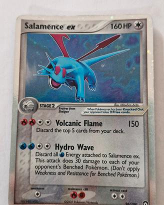 Salamence EX 96/108 Power Keepers Rare Holo