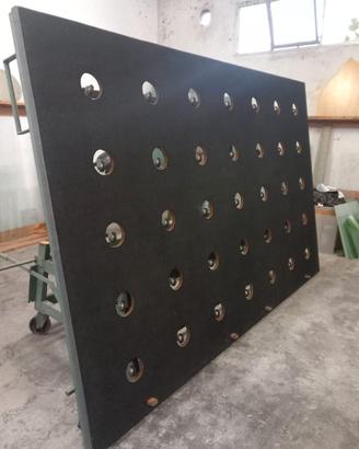 Tavolo da taglio per vetro usato