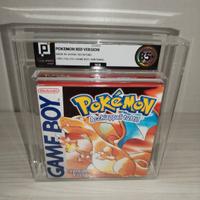 Pokémon Rosso Nintendo game boy gradato 85+ NUOVO 