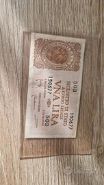una lira 1944 biglietto di stato