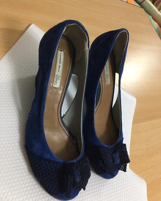 Scarpe donna marca Tosca blu mod.D'Orsay 37