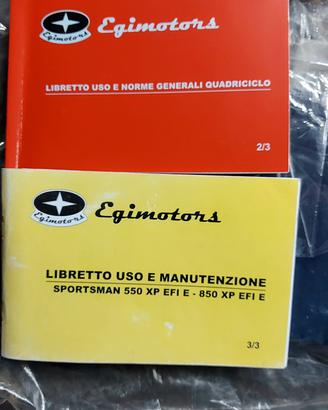polaris sportman 850 manuale istruzioni 