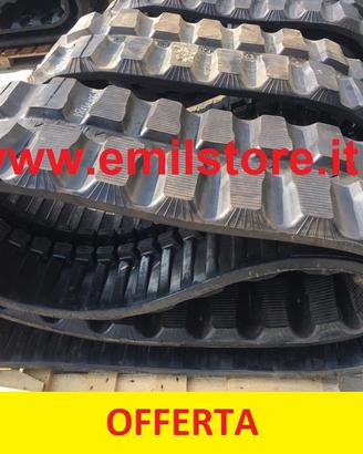 Cingoli in gomma 450x100x48 450x100x50 450x83,5x74