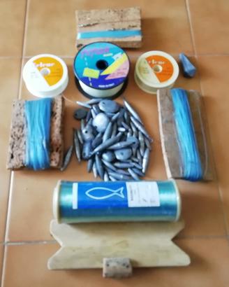 Lenze e piombi da pesca