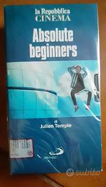 Absolute beginners film su VHS incellofanato