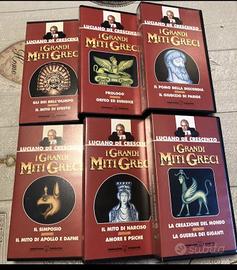 I Grandi Miti Greci. 6 VHS (L. De Crescenzo)