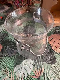 vaso/lanterna in vetro