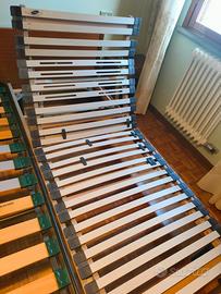 Rete a doghe singolo regolabile