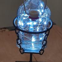 Lampada LED Vetro e Metallo