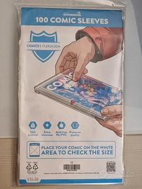 SLEEVES BUSTE protettive per fumetti 17,6 x 26,5