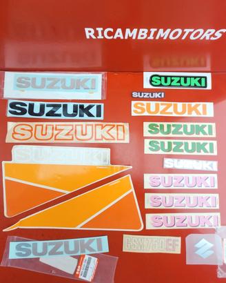 ADESIVI DECALCO SUZUKI