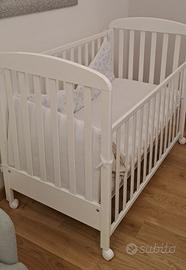 Erbesi - Lettino Molly con materasso Bamboo