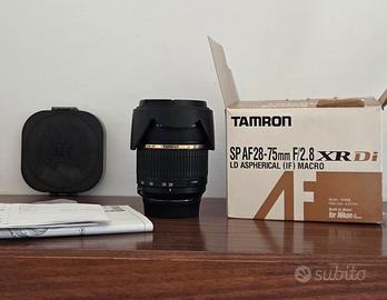 Tamron sp af 28-75 mm f2.8 xr di attacco Nikon