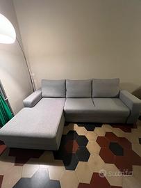 Divano letto poltronesofà grigio nuvola