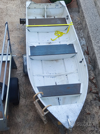 Barca in alluminio