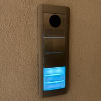 Videocitofono elvox 1 targa + 3 interni