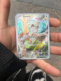 Meowth full art Fiamme Spettrali