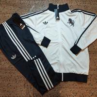 Tuta Jvventus zebra bianca adidas M