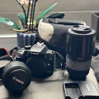 Canon Eos 1000 D + Obiettivi