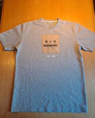 T-shirt burberry grigia
