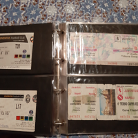 Biglietti anni 90 della Juventus
