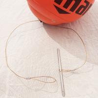 cavetto anello in acciaio inox porta pesci x Boa