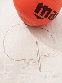 cavetto anello in acciaio inox porta pesci x Boa