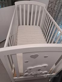 CULLA ERBESI + MATERASSO + TRAPUNTA + PARACOLPI