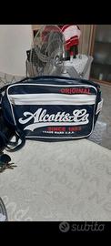 borsa tracolla alcott&co original nuovo con targhe