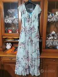 Vestito donna Shein verde acqua taglia 2XL