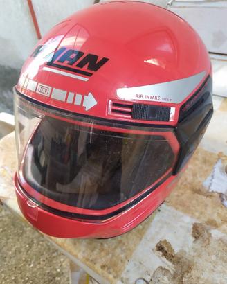 casco integrale super accessoriata per moto 