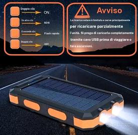 Power bank a ricarica solare