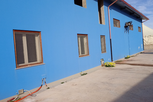 Capannone più terreno