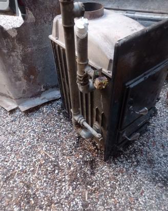 Caldaia a legna Esch con stufa a olle
