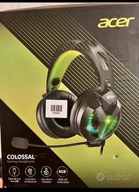 ACER Cuffie con Microfono, Colore Nero - GH1200