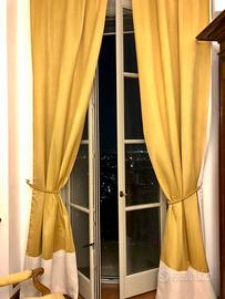 Tende in stoffa pregiata