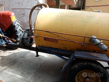 Botte liquami spurghi