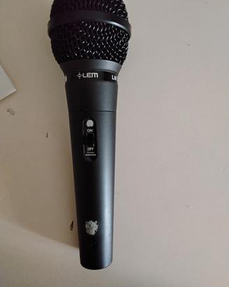 Microfono Dinamico LEM LM 20 karaoke dj musicisti