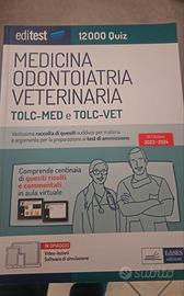 Editest 12000 Quiz: Medicina, Odontoiatria e Veter