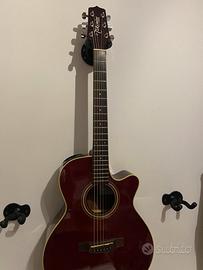 Takamine EG260C Wine Red chitarra Elettroacustica