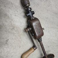 trapano manuale vintage german