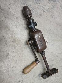 trapano manuale vintage german