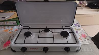 Fornello a gas 3 fuochi nuovo