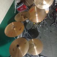 Set completo piatti per batteria Paiste e Zildijan