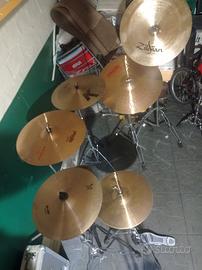 Set completo piatti per batteria Paiste e Zildijan