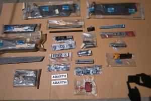 Fregi e targhette Lancia Autobianchi