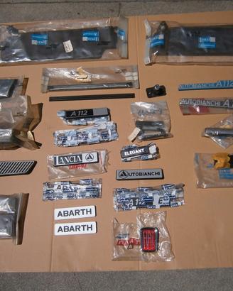 Fregi e targhette Lancia Autobianchi